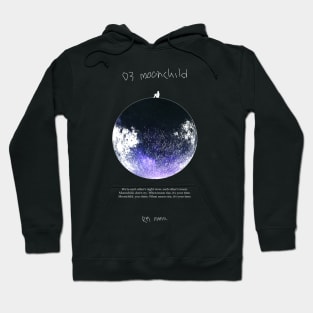 RM Mono. - Moonchild Dark Blue Hoodie